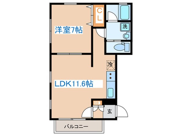 ツインハウス富紀の物件間取画像